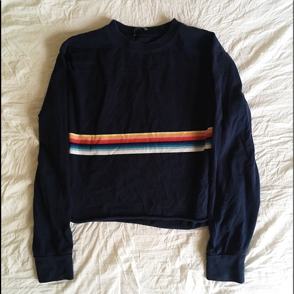 Brandy Melville Rainbow Shirt